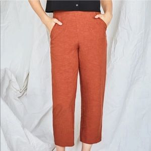 Eve Gravel Aztec Pants - Mahogany